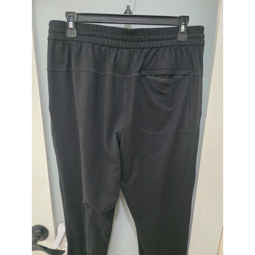 Lululemon Men's Large Black Jogger Athletic Pant Gym Workout Travel Lounge - Picture 11 of 13